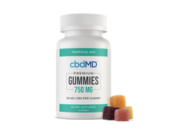 CBD GUMMIES 750MG (VEGAN)